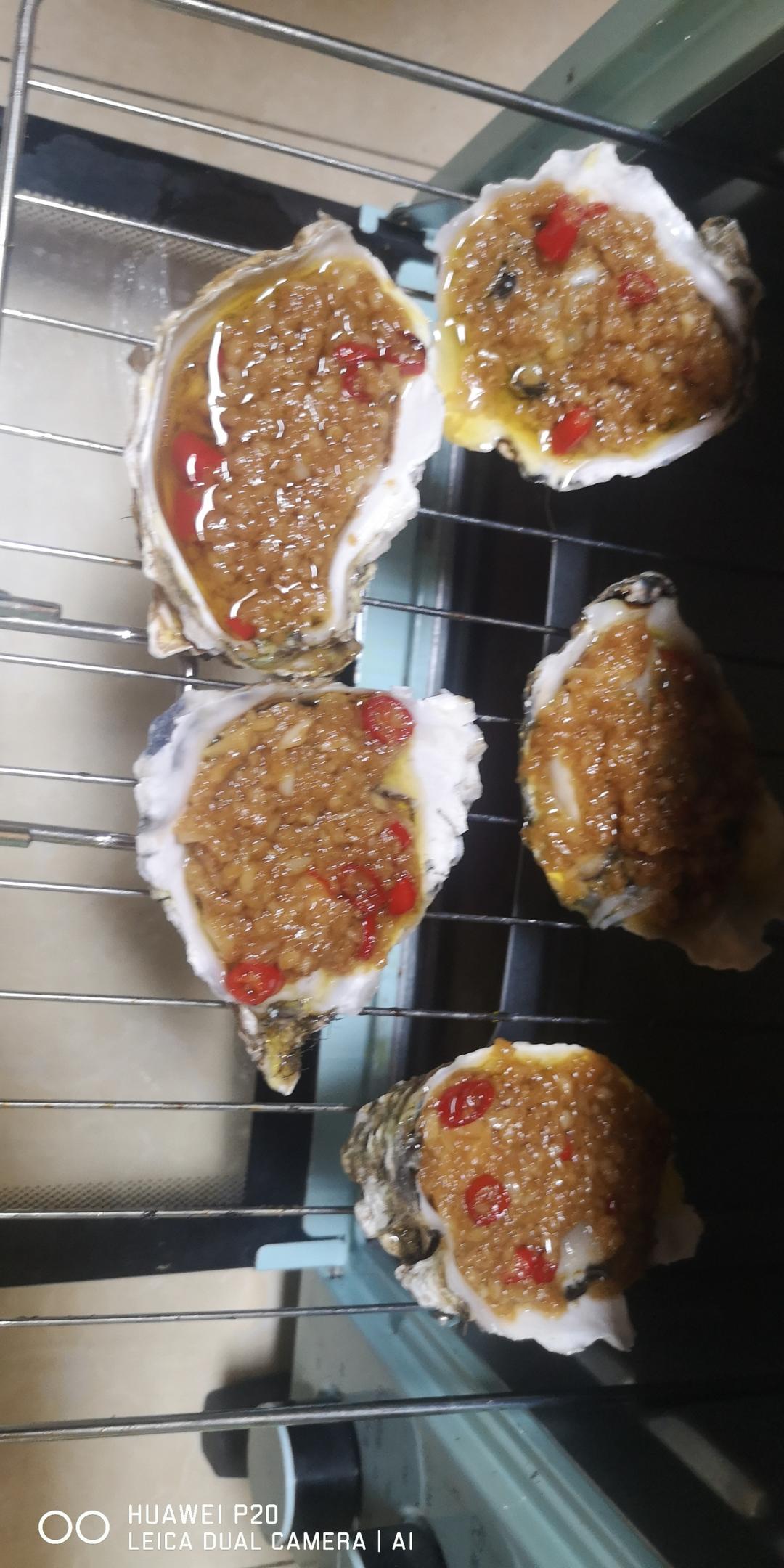 蒜蓉烤生蚝（烤箱版首发）