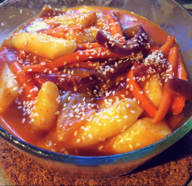 韩式辣炒年糕（or网红芝士套路之芝心年糕）