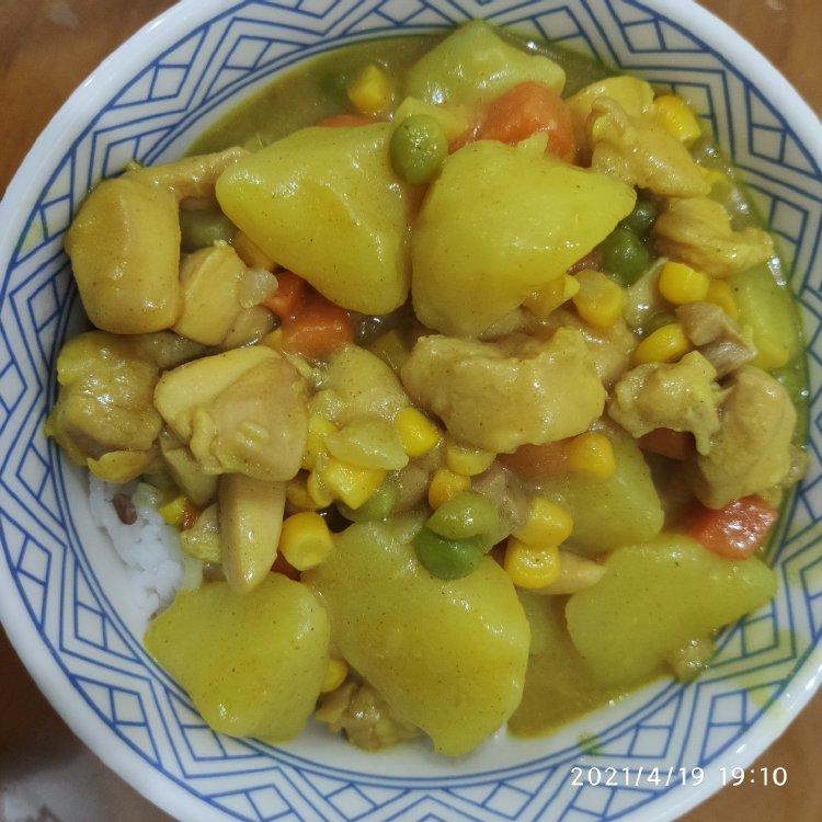 零失败日式咖喱鸡肉饭！！最正宗日本家庭做法！简单又好吃！
