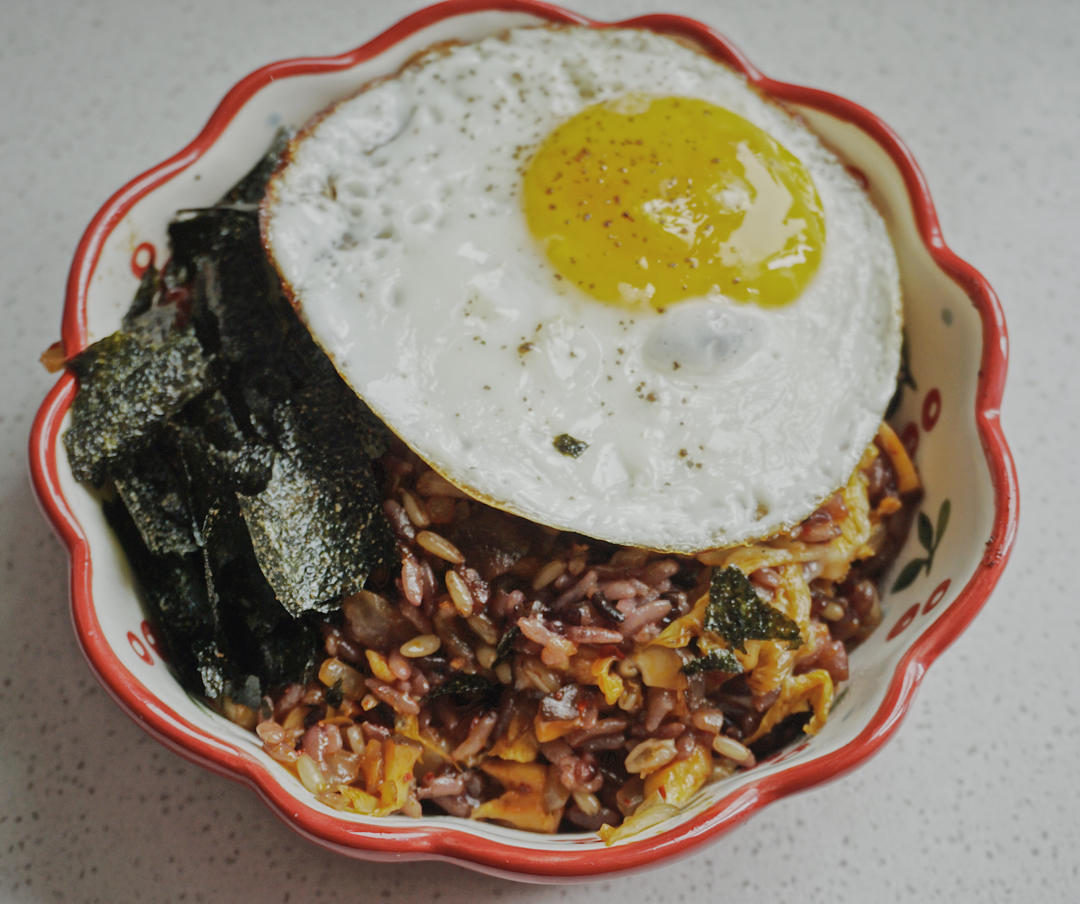 升级版辣白菜炒饭😭姜食堂同款🌟泡菜饭开出了p.o 斯密达