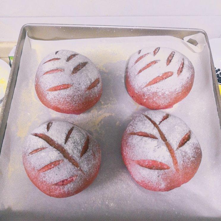 火龙果软欧包