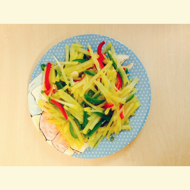 青椒土豆丝