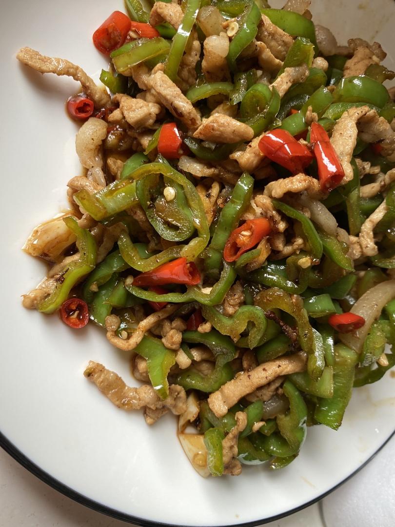 请给我十碗米饭的米饭杀手！辣椒炒肉！（小炒肉）