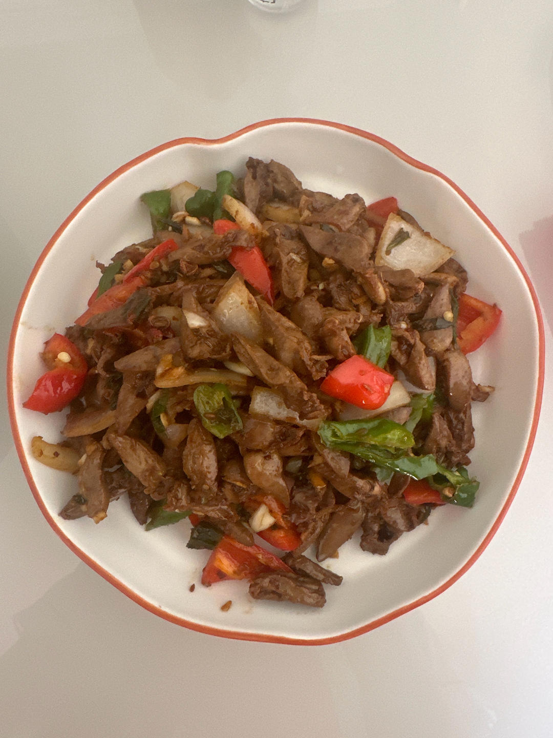 [原创] 比烧烤店还好吃的孜然鸡心