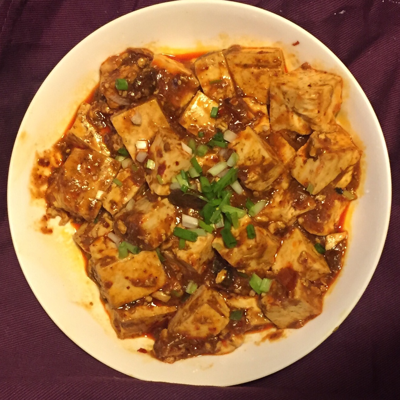 红油辣豆腐