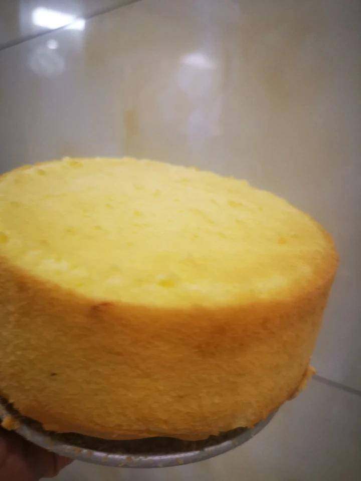 八寸戚风蛋糕（生日蛋糕坯）附六寸配单