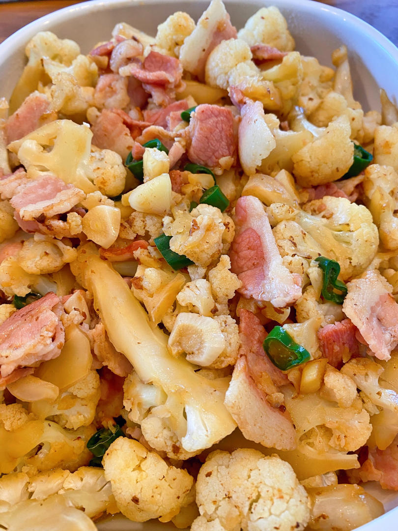 和饭店一个味道的干锅花菜