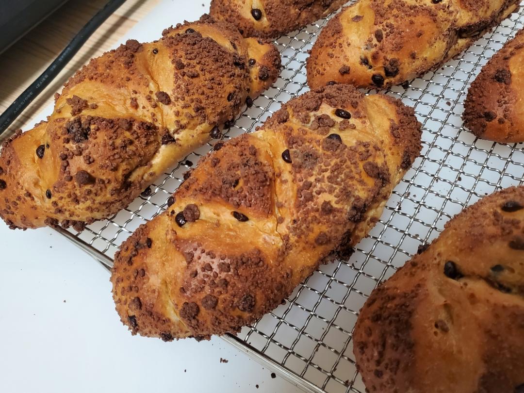 超浓郁、巨好吃~咖啡巧克力软欧