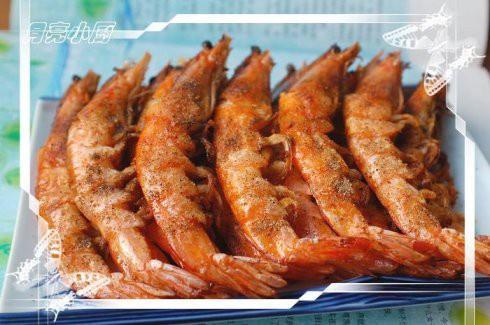 椒盐海虾的做法