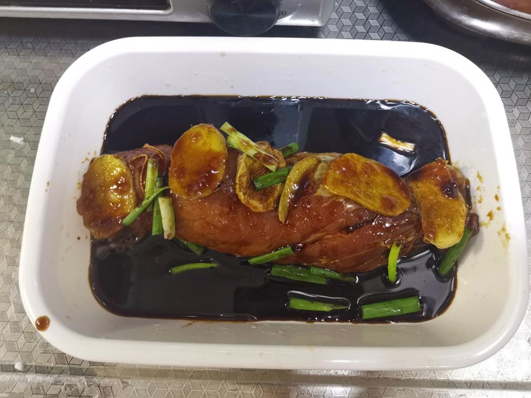 咸蛋黄叉烧肉