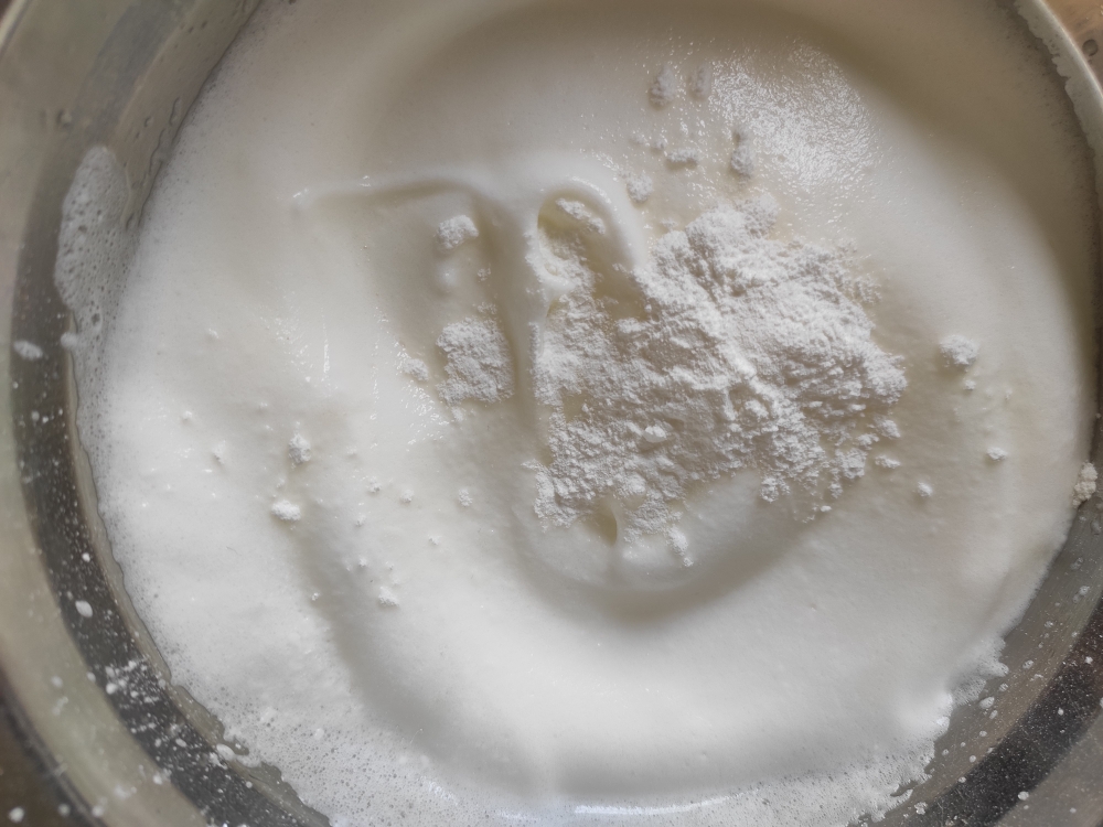 超简单有型的酸奶溶豆（宝宝最爱，入口即化）的做法 步骤7