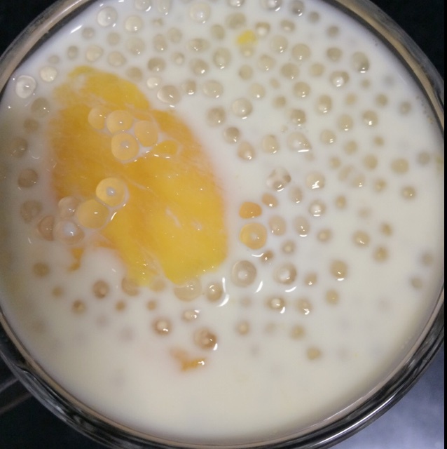 芒果牛奶西米露