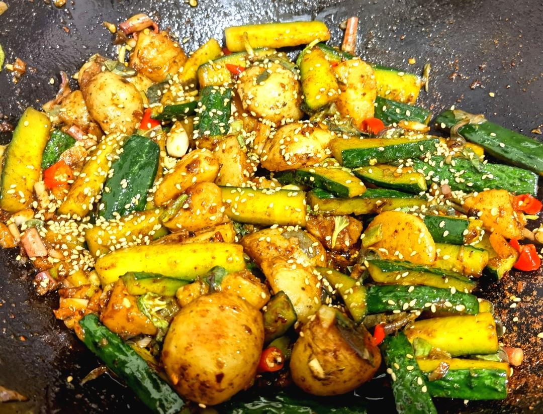 【小高姐】香辣土豆 浓郁调料包裹着的干甜小土豆