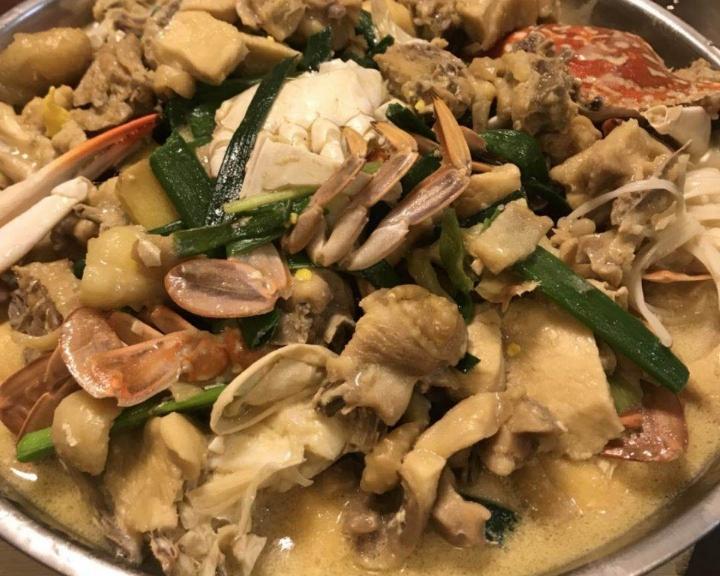 鸡煲蟹