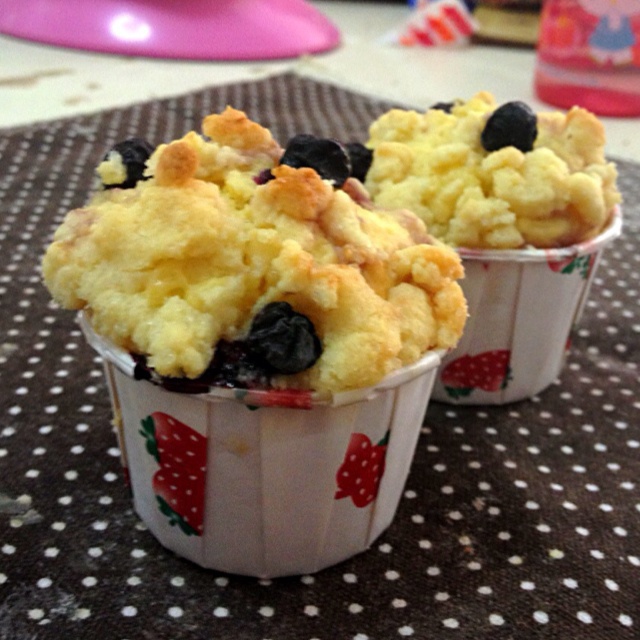 PH大师的金宝顶蓝莓马芬