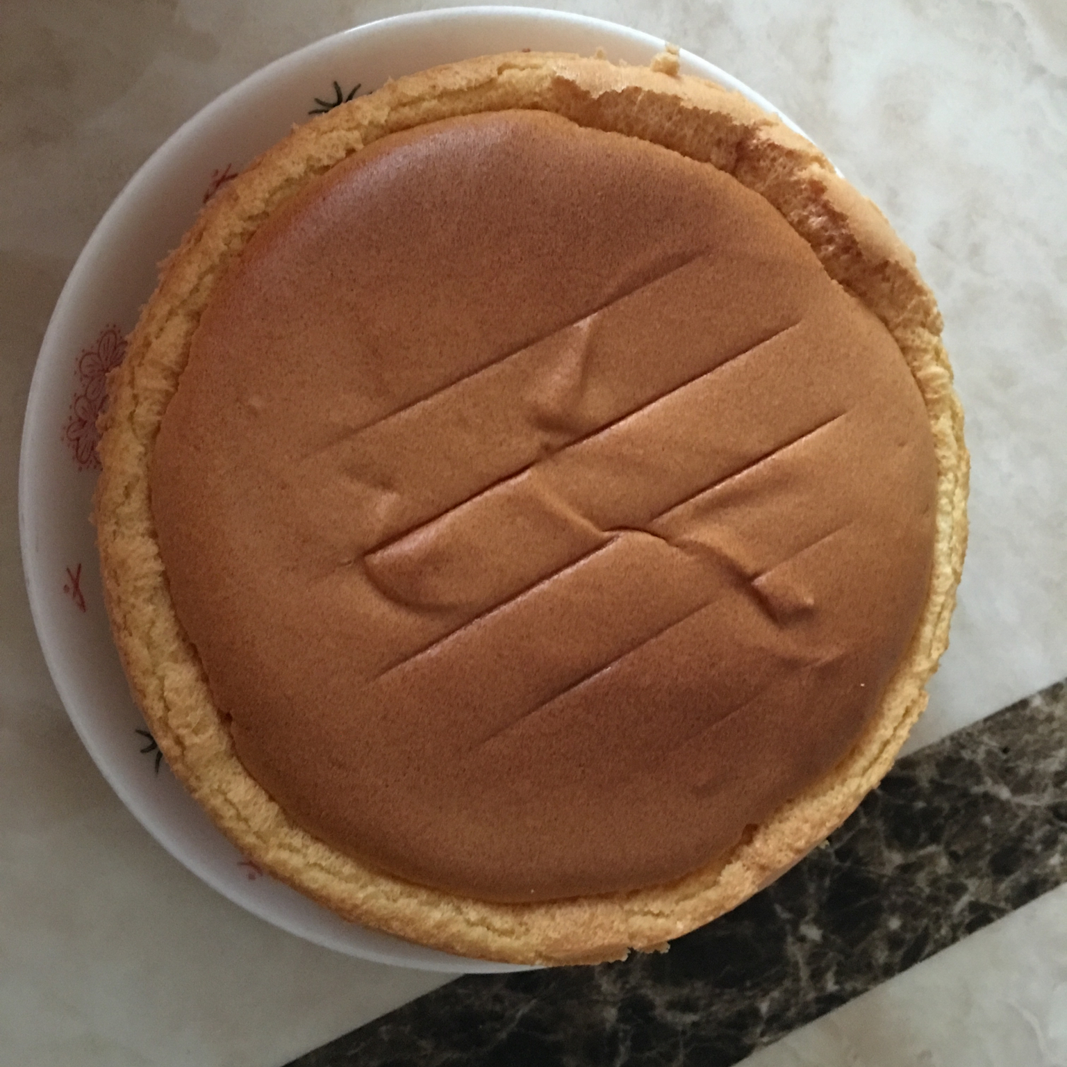 超好记八寸戚风蛋糕（后蛋法）