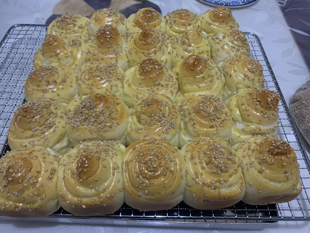 脆底蜂蜜小面包