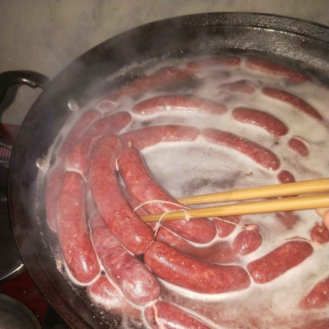 自制玉米脆皮肠