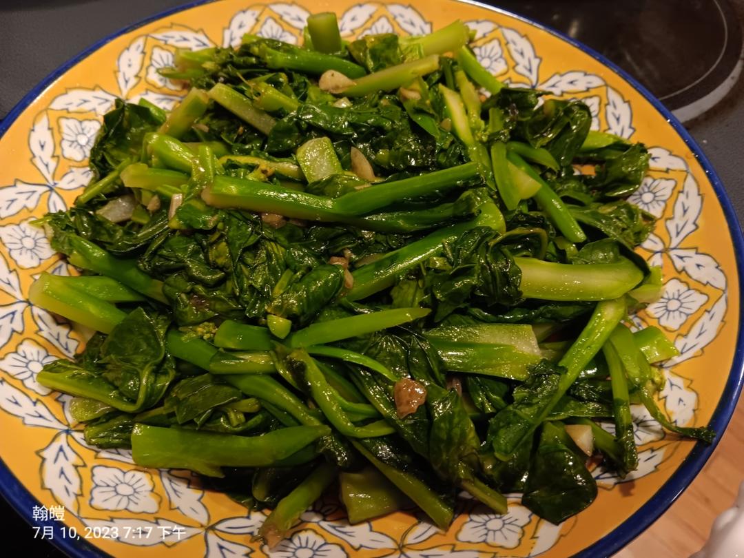 白灼芥兰