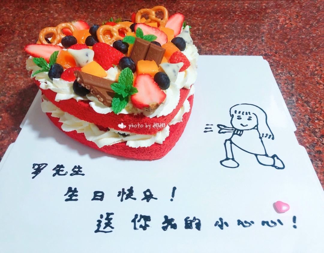 记录生日蛋糕作品