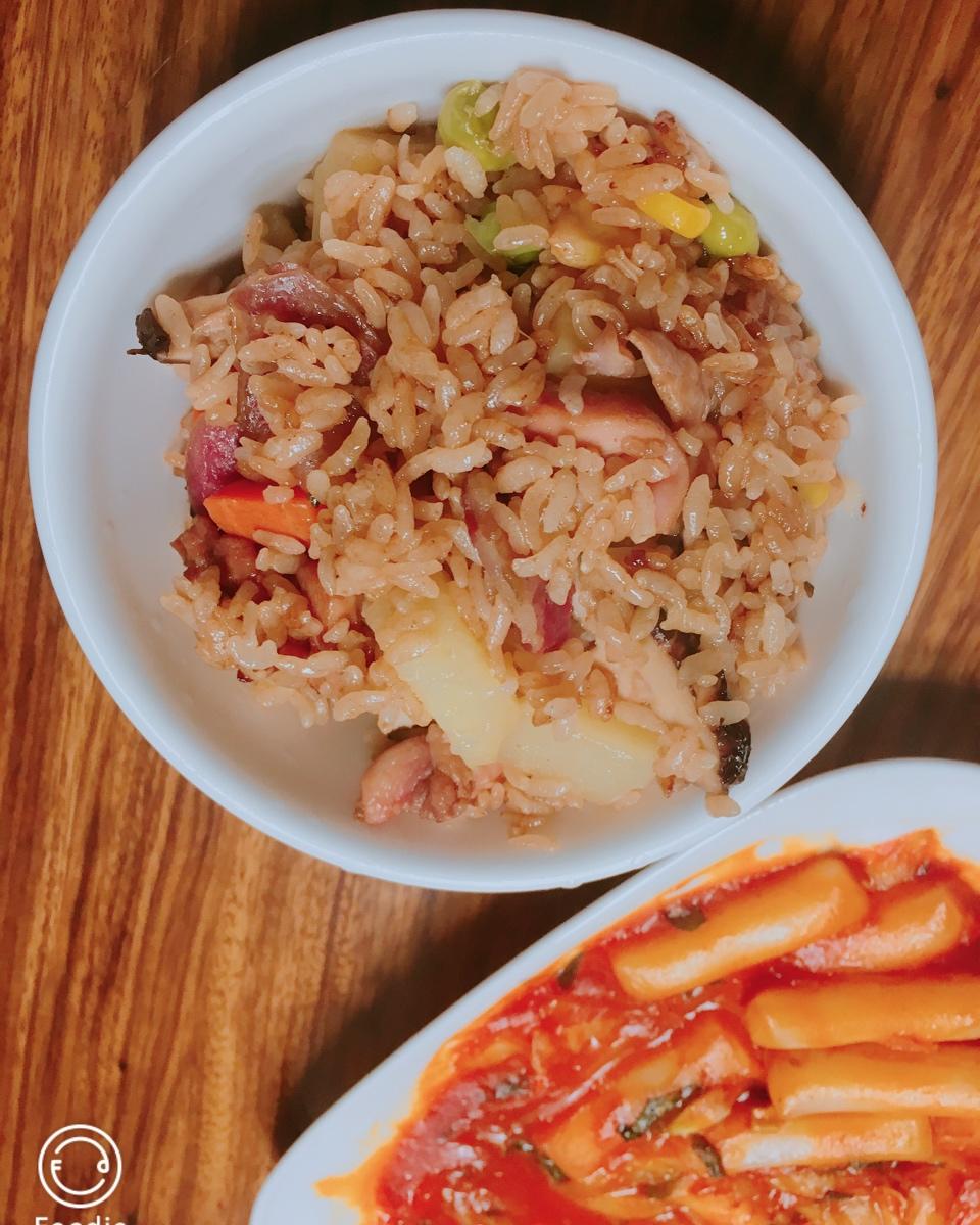 annie20160518做的土豆鸡腿饭(电饭煲煲)