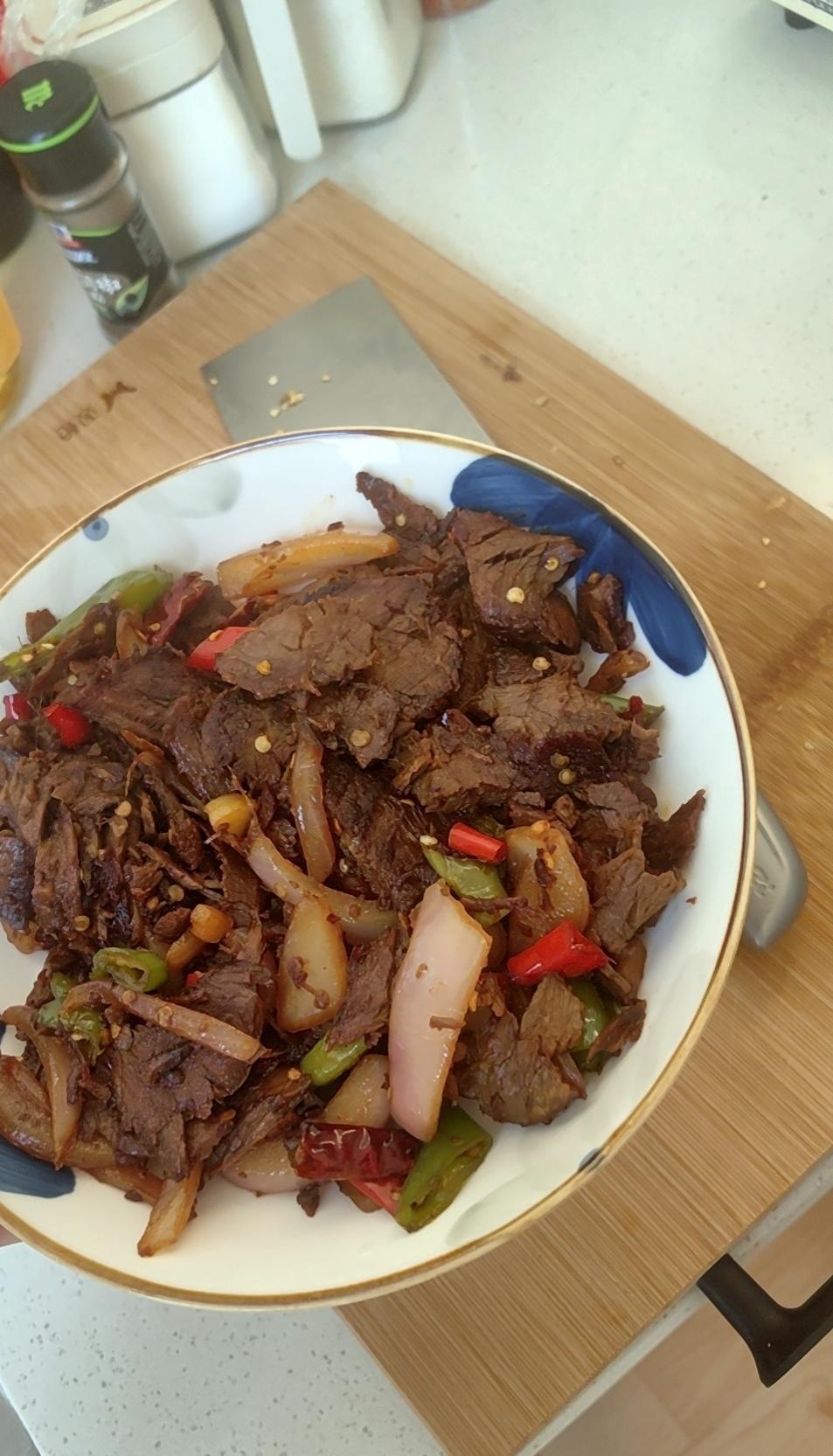 回锅牛肉