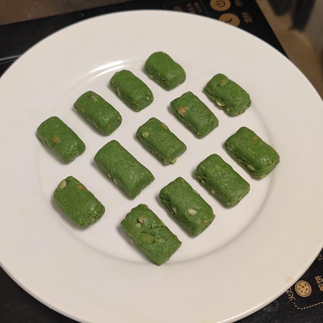抹茶牛轧糖 （棉花糖版）
