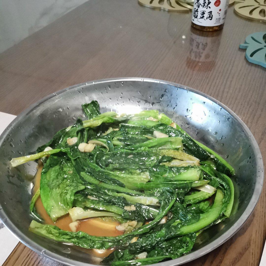 蒜蓉油麦菜（蚝油）