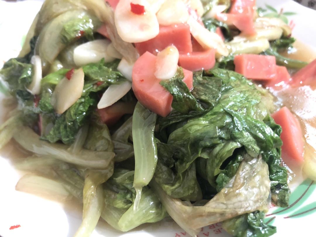 蚝油生菜