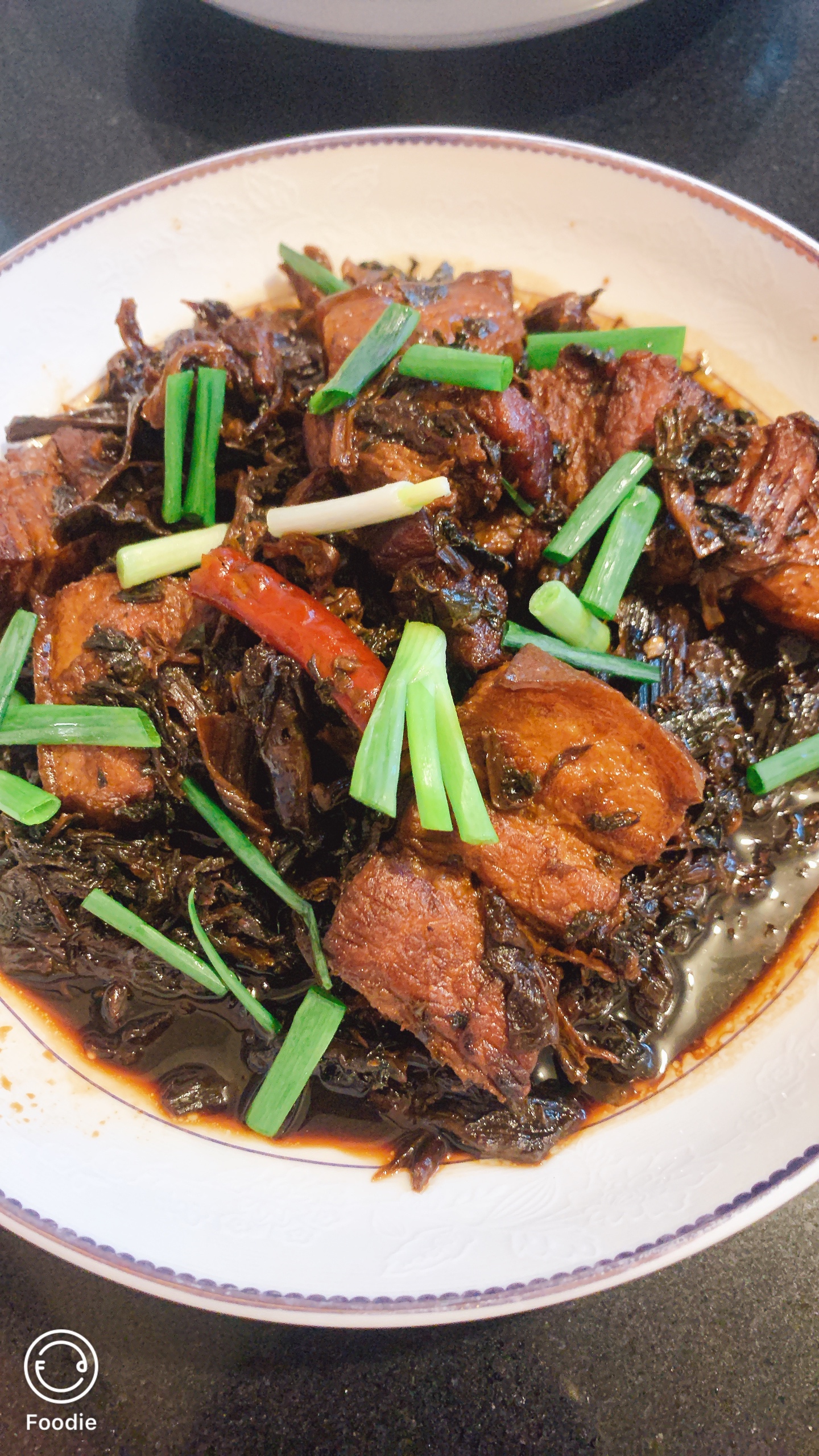 红烧肉炖梅干菜的做法