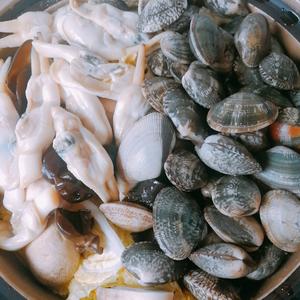 零失败花蛤海鲜锅的做法 步骤8