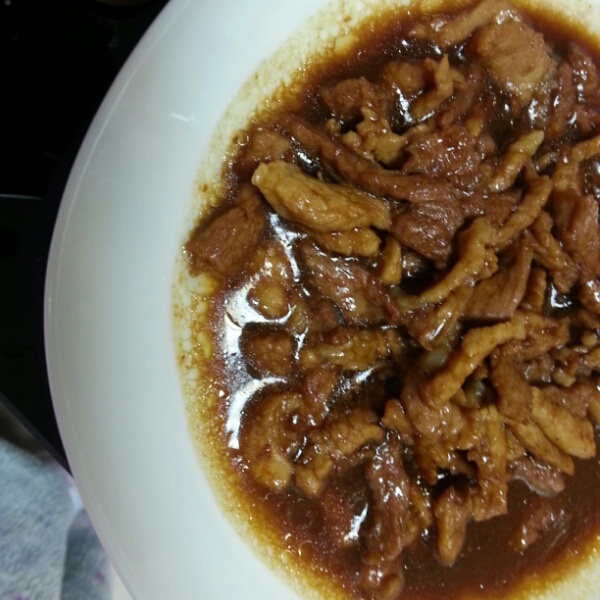 京酱肉丝