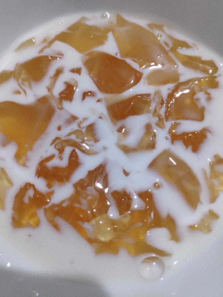 白桃乌龙茶冻