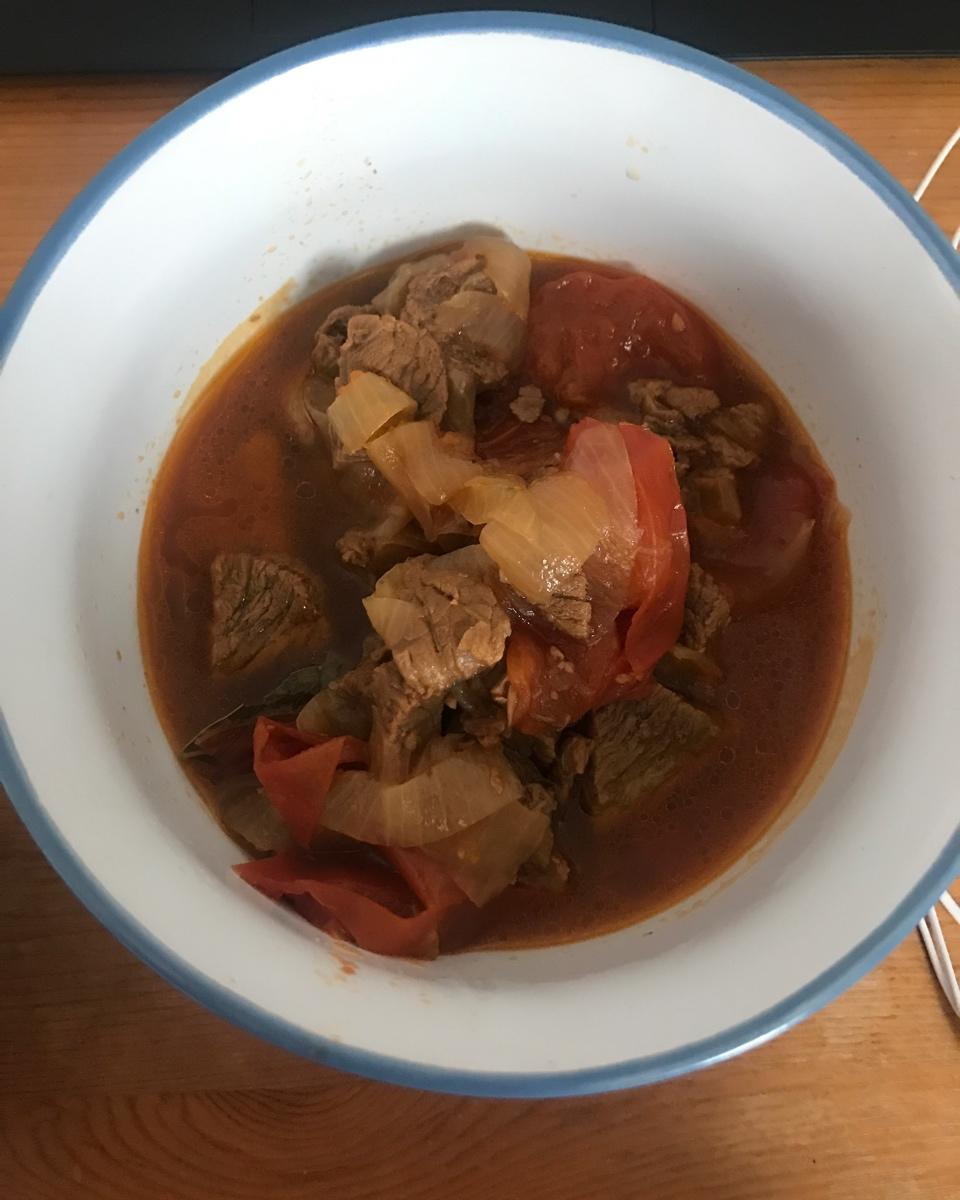 番茄炖牛肉
