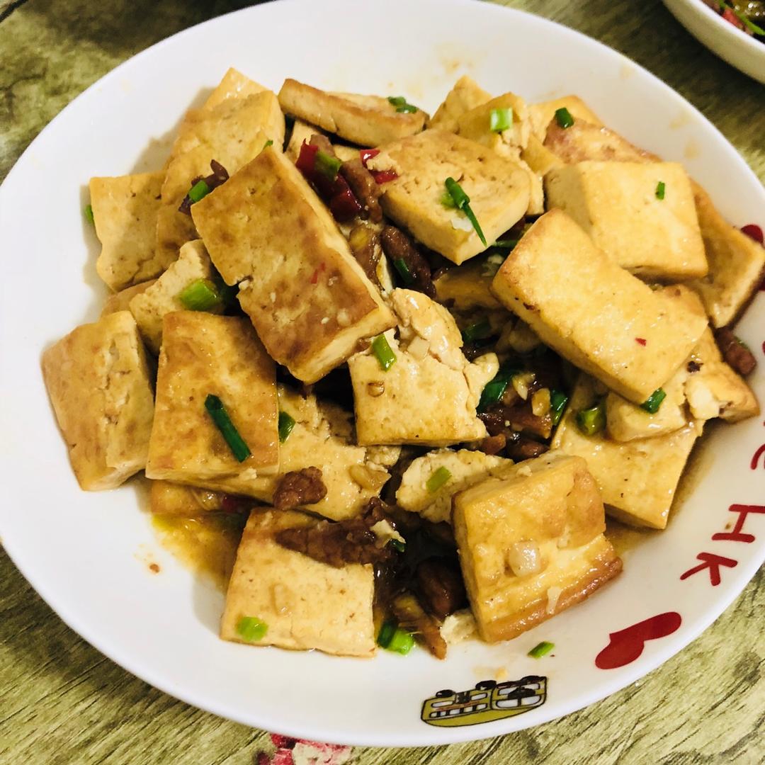 家常煎豆腐
