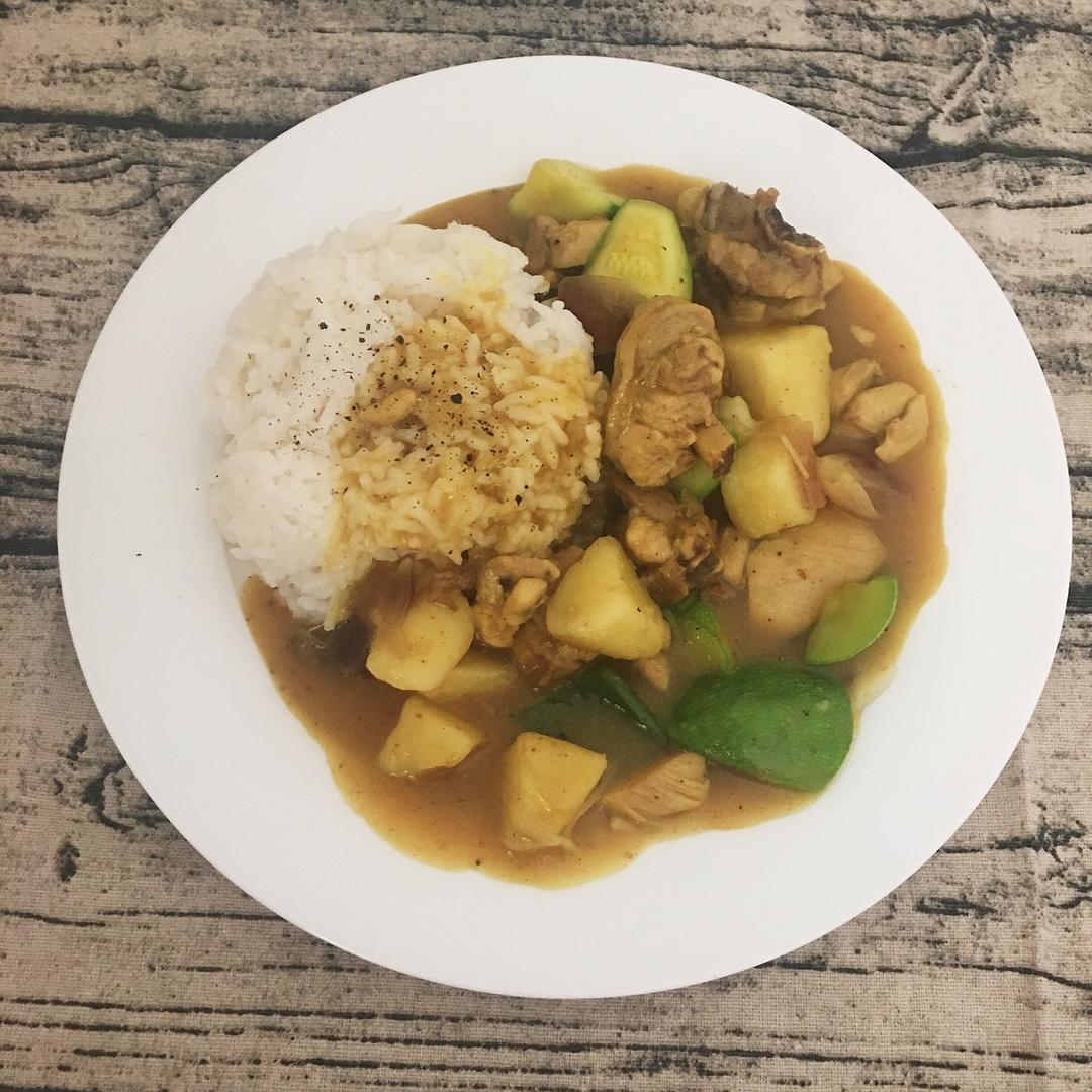 咖喱鸡饭