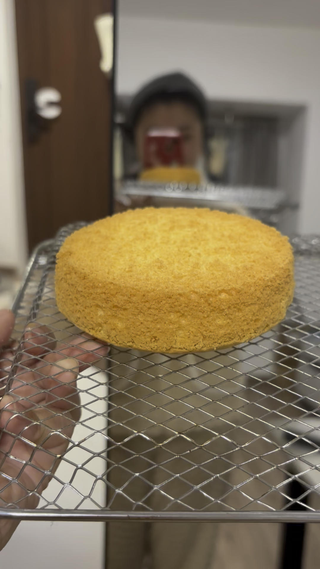 四寸抹面戚风蛋糕胚