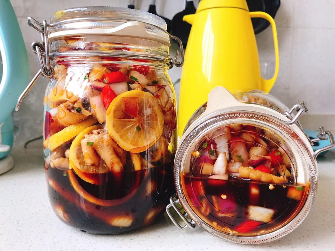 柠檬凤爪--夏日清新菜