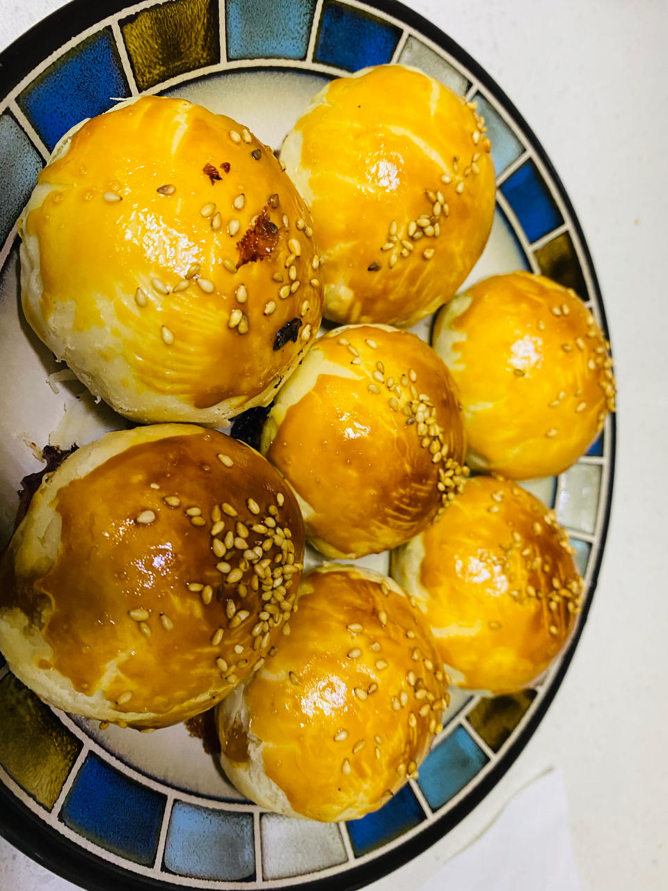 泳式鲜肉榨菜月饼