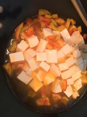 西红柿鸡蛋豆腐汤的做法 步骤8