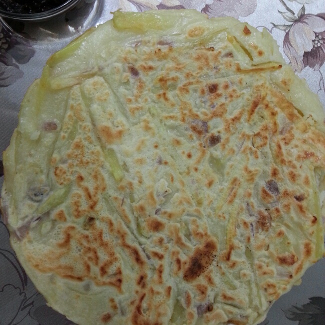 土豆洋葱煎饼