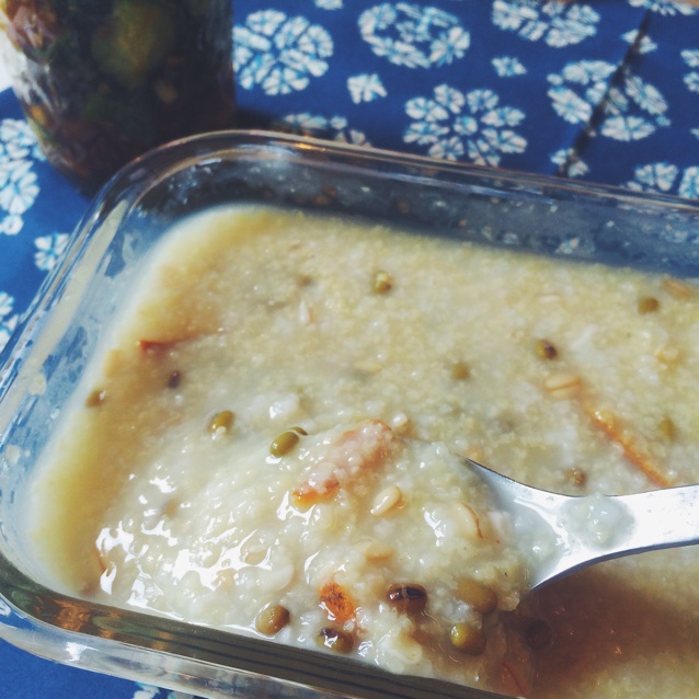 小米绿豆粥