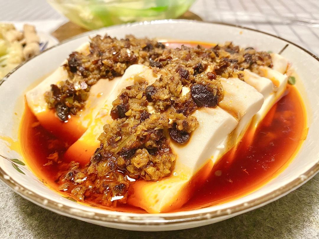 【4月北鼎蒸炖锅食谱】蒜香鸡胸肉蒸金针菇豆腐