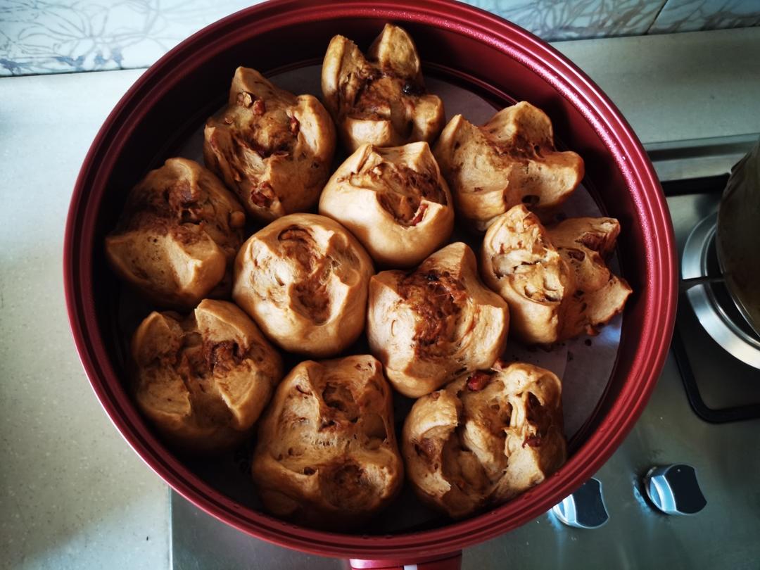 红糖手撕馒头（一次发酵）