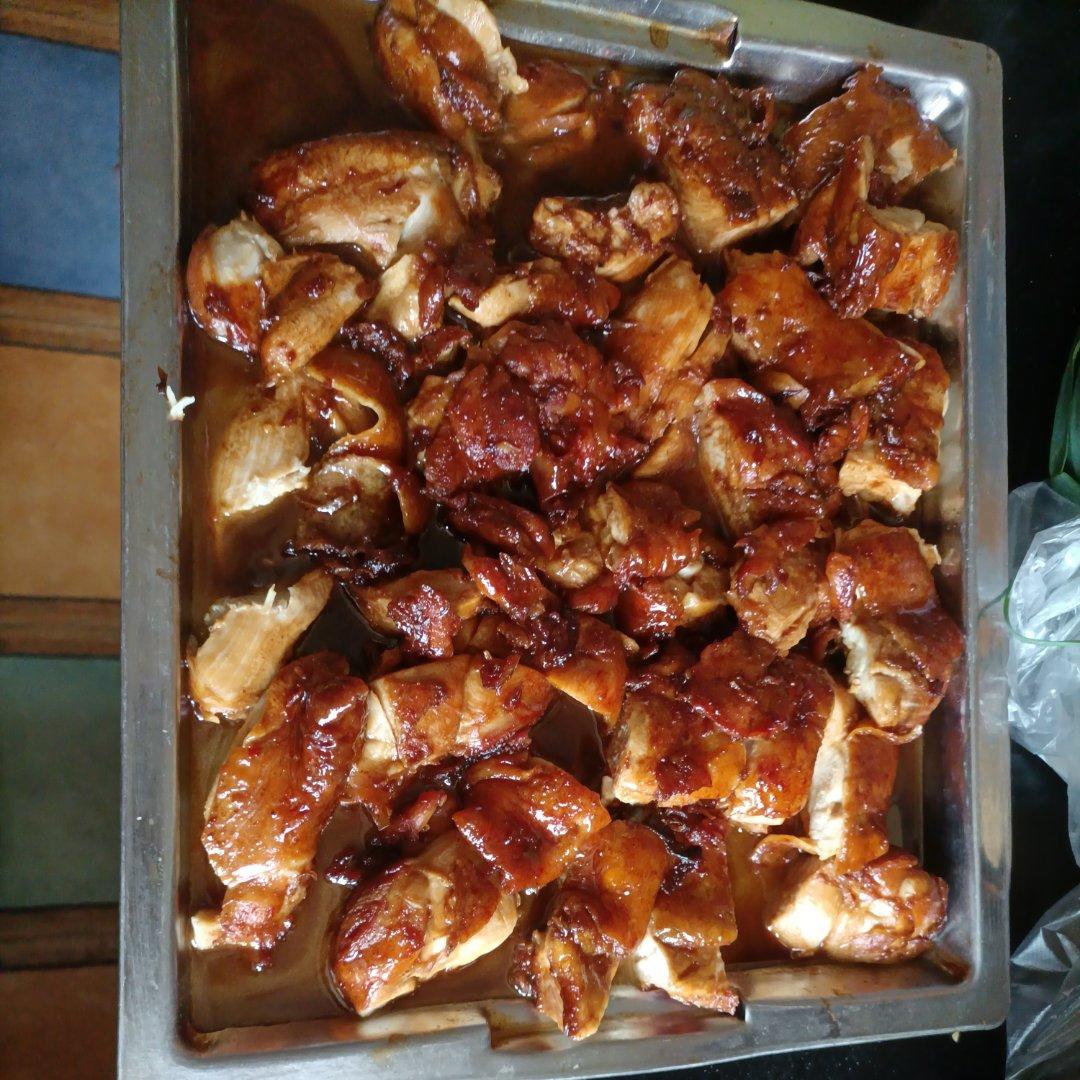 不放一滴油的照烧鸡腿饭