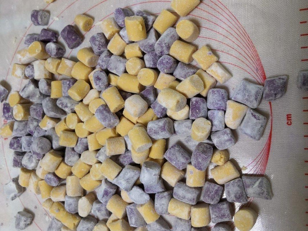 自制三色芋圆1⃣️（附上窍门详细比例）