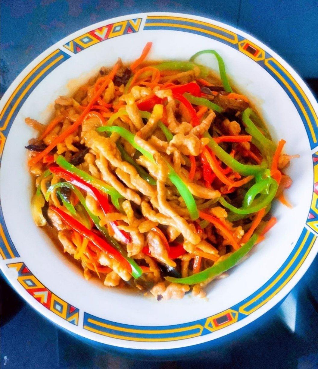 少油版鱼香肉丝，简单快手，好吃下饭