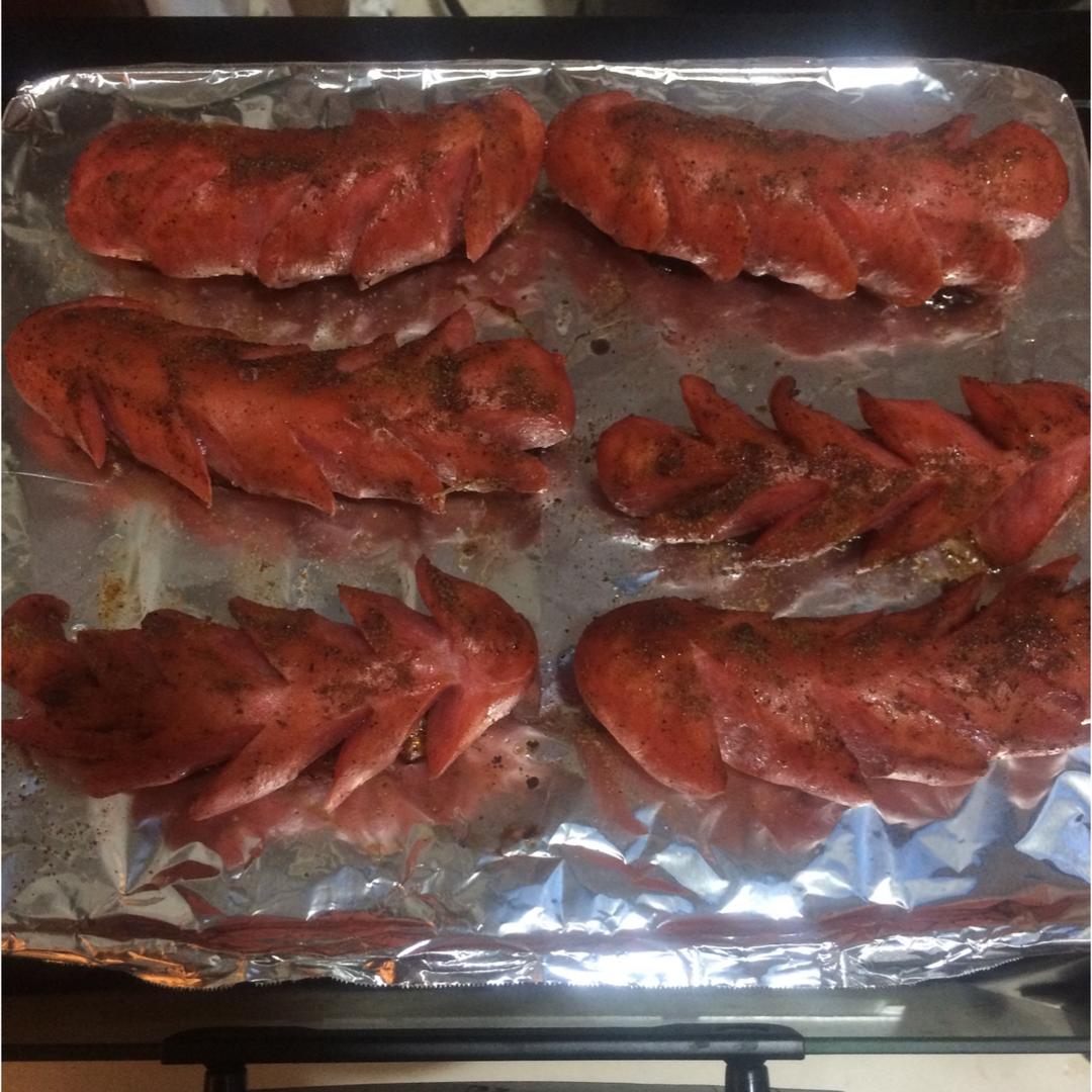 自制台湾烤肠 儿童肠