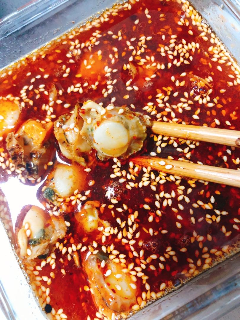 麻辣扇贝肉、海鲜冷吃（追剧、下酒、超过瘾）