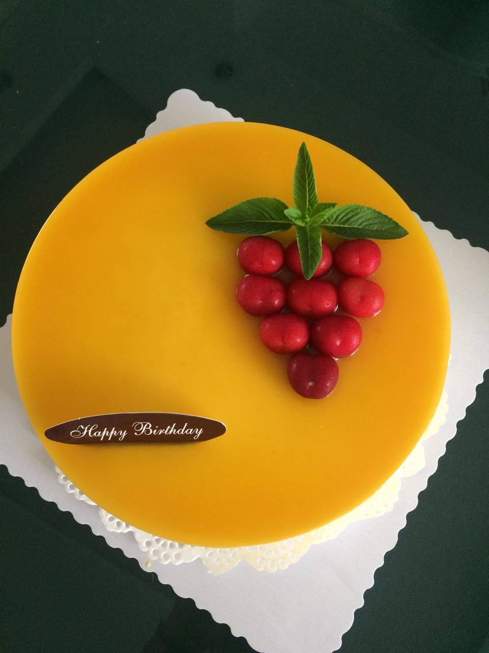 芒果慕斯蛋糕🍰（8寸）